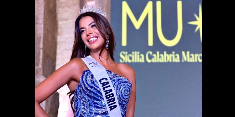 Venezolana conquista el título de Miss Calabria rumbo al Miss Universo Italia