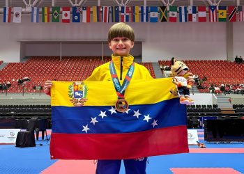 ​Armando Herrera alcanzó el bronce en el Panamericano de Karate en Paraguay