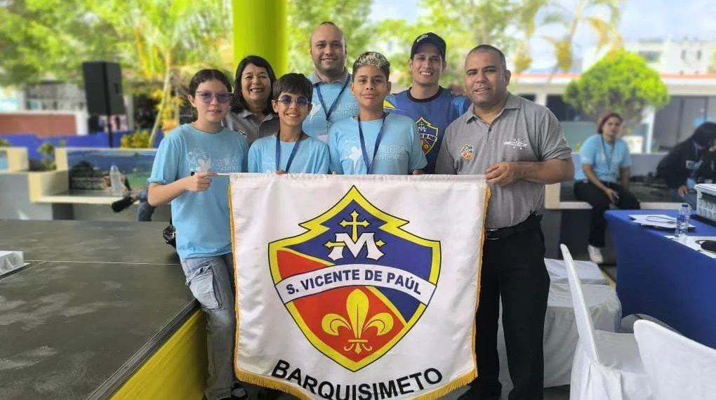 Lara:  Colegio San Vicente de Paúl de Barquisimeto Gana el Primer Lugar en el Nacional de Robótica