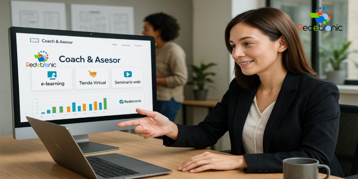 Redetronic es la empresa que te ofrece plataformas web eficientes para tu negocio, así como el asesoramiento, seminarios web, e-learning, ventas de productos y servicios con herramientas que de manera sencilla van a impulsar tu negocio y sus ventas.