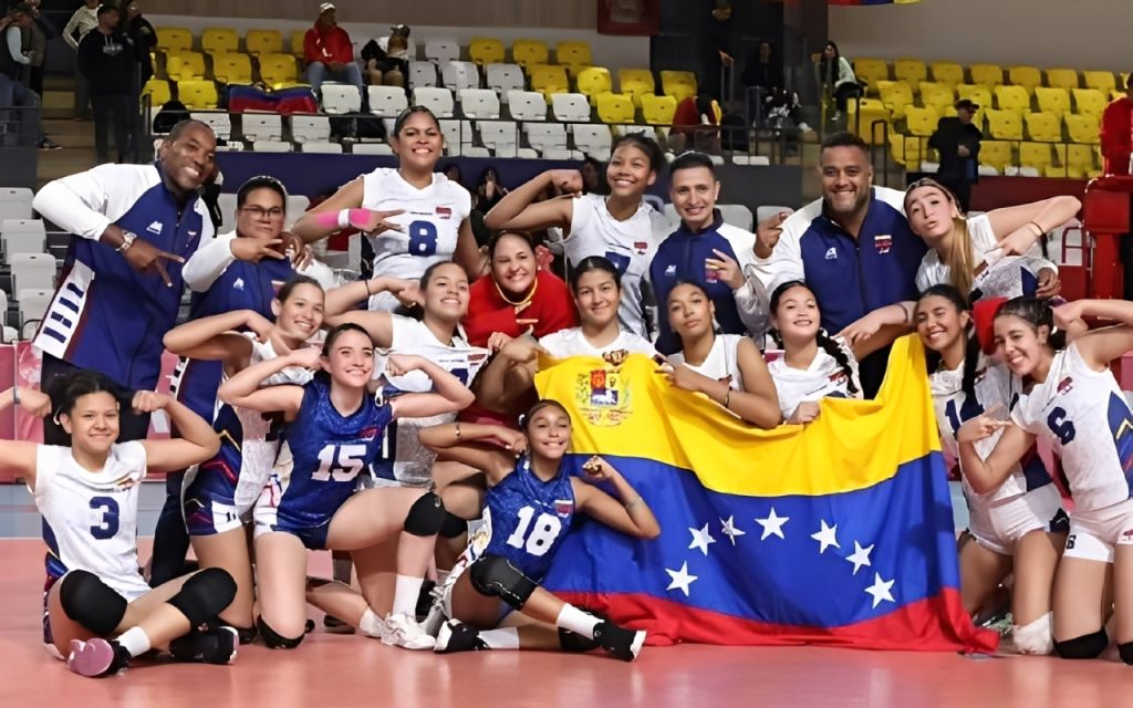 Selección Vinotinto sub 17 campeón suramericano de vóleibol Sub-17 al derrotar a Brasil en Lima