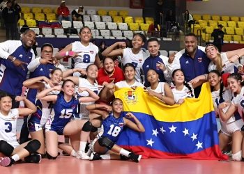 Selección Vinotinto sub 17 campeón suramericano de vóleibol Sub-17 al derrotar a Brasil en Lima