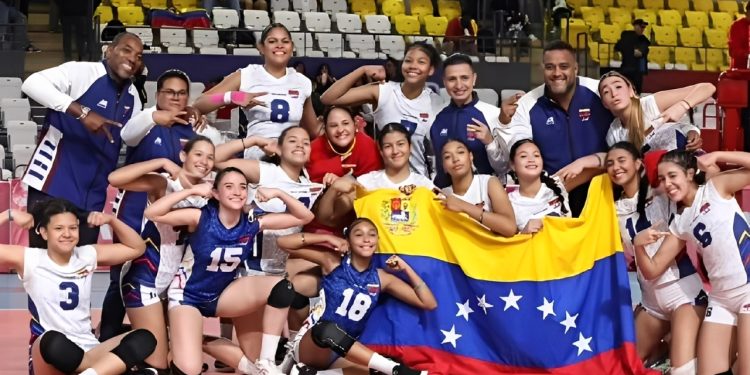 Selección Vinotinto sub 17 campeón suramericano de vóleibol Sub-17 al derrotar a Brasil en Lima