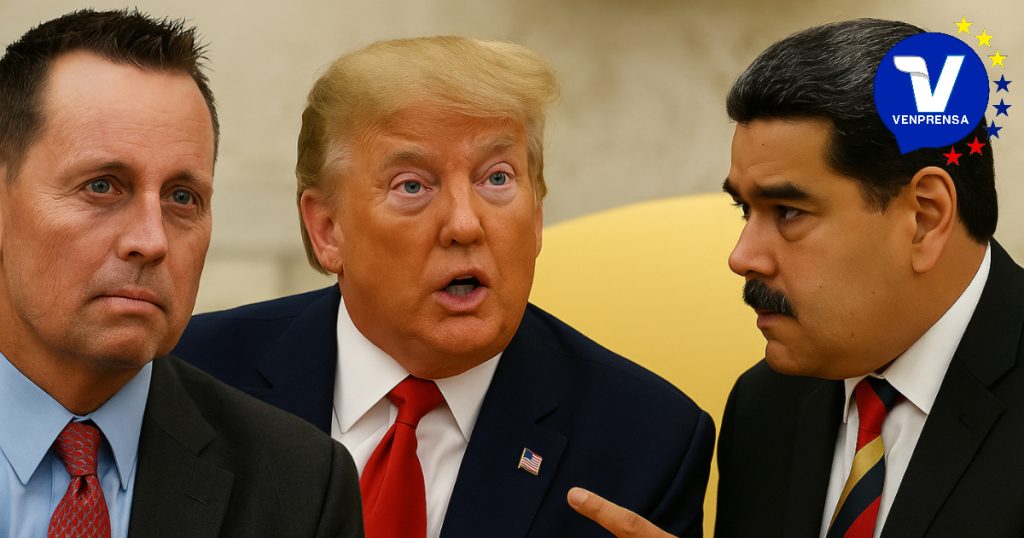 Richard Grenell confirma contactos directos con el gobierno de Maduro: “He hablado con él y sigo en comunicación con su equipo”- imágen composición venprensa.com