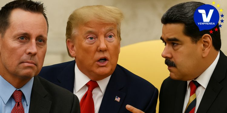 Richard Grenell confirma contactos directos con el gobierno de Maduro: “He hablado con él y sigo en comunicación con su equipo”- imágen composición venprensa.com