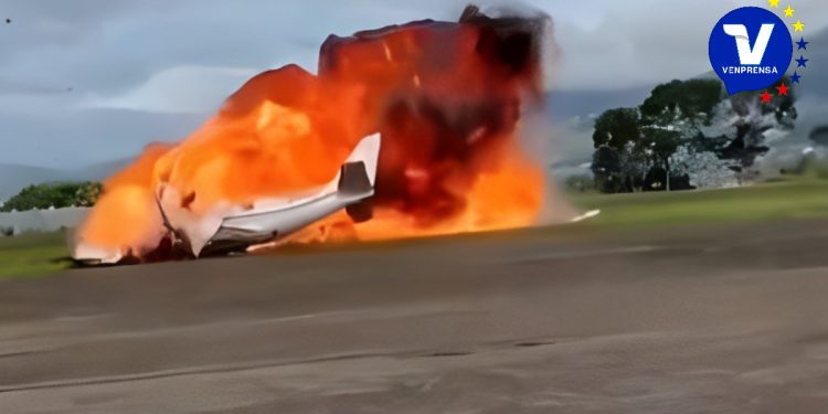 Táchira:  tragedia aérea en Táchira: dos fallecidos tras accidente en el aeropuerto de Paramillo (+Video)