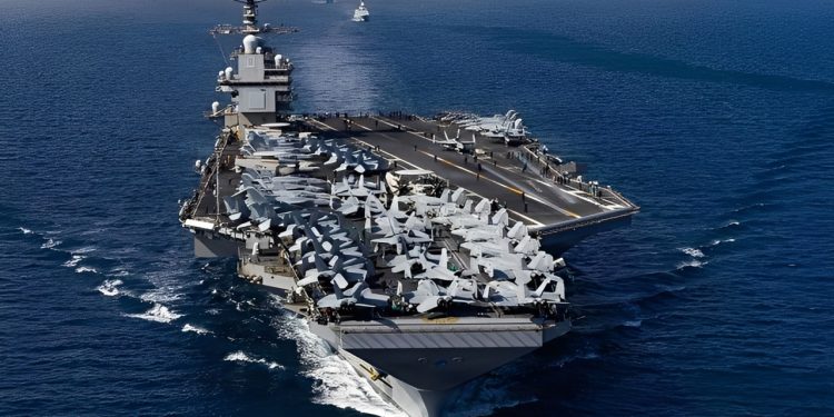 EE.UU. despliega el portaaviones USS Gerald Ford en el mar Caribe en medio de crecientes tensiones regionales