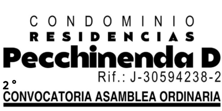 SEGÚNDA CONVOCATORIA ORDINARIA