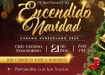 Círculo Cubano Venezolano enciende la Navidad con su tradicional evento