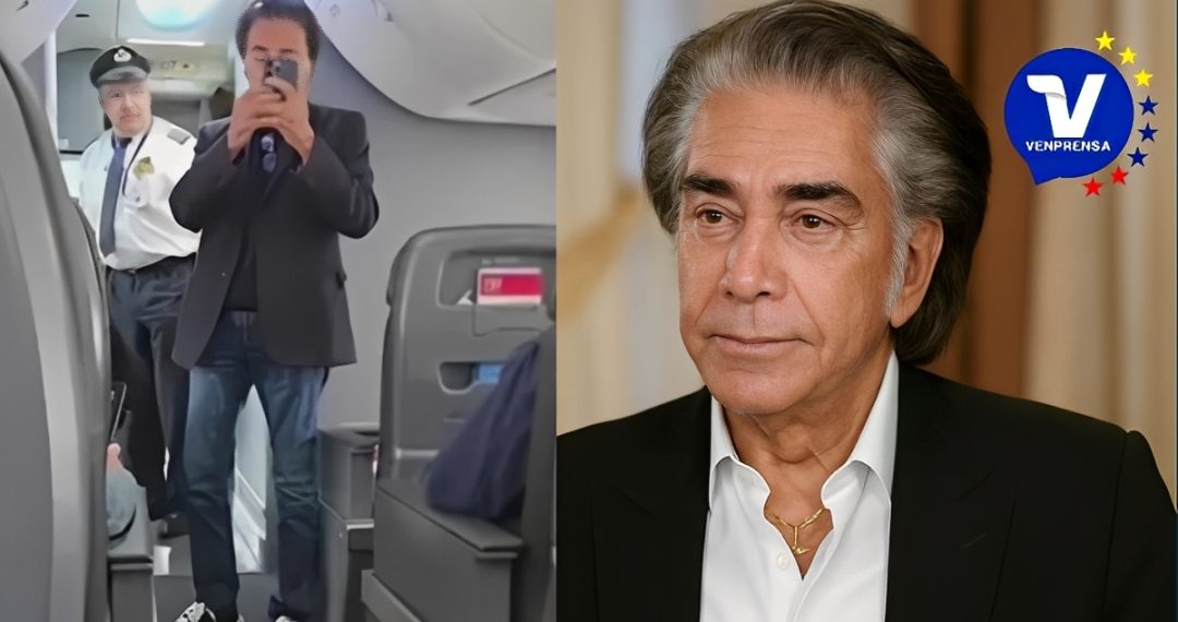 El Puma José Luis Rodríguez fue retirado de un avión en Ecuador durante un vuelo de American Airlines (+ Video)