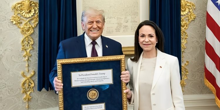 María Corina Machado atendió invitación de Donald Trump a la Casa Blanca en agenda de trabajo durante un almuerzo junto al mandatario (+ Video)