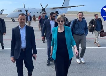 Arribó Laura Dogu: “Estamos listos para trabajar”.