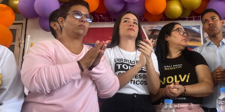 Carabobo: mujeres celebraron su día, exigiendo la Libertad de todos los Presos Políticos del país