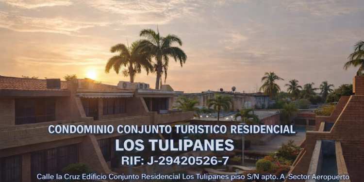 Calle la Cruz Edificio Conjunto Residencial los Tulipanes piso S/N apto. A, Sector Aeropuerto Chichiriviche – Edo. Falcon, municipio Monseñor Iturriza, zona postal 2054 Correo.
