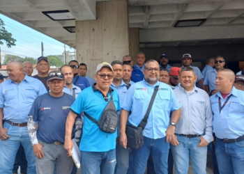 Trabajadores de Corpoelec en Carabobo protestaron en exigencia de mejoras laborales