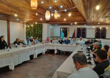 Reunión de los representantes de los Centros Sociales de Carabobo, abril 16 de 2026- Imágen: Lucía Freitas
