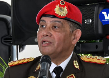 El Ministro de la Defensa de Venezuela Gustavo González López aseguró en un acto oficial ante miembros de las FANB, que la soberanía nacional "no es negociable", este 19 de junio de 2026- Imágen Captura Video VTV- con nitidez mejorada con IA- Edición; venprensa.com- Sistema Nacional de Noticias Venprensa (SNNV)-
