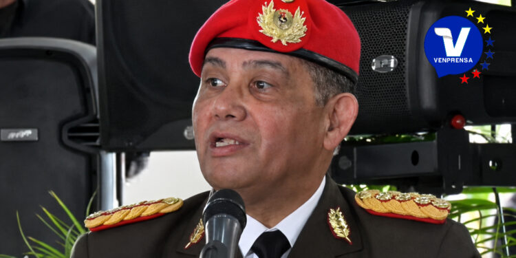 El Ministro de la Defensa de Venezuela Gustavo González López aseguró en un acto oficial ante miembros de las FANB, que la soberanía nacional "no es negociable", este 19 de junio de 2026- Imágen Captura Video VTV- con nitidez mejorada con IA- Edición; venprensa.com- Sistema Nacional de Noticias Venprensa (SNNV)-