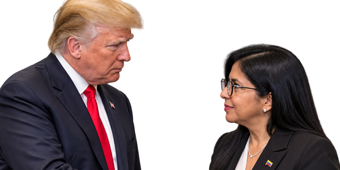 Casa Blanca confirma reunión entre Donald Trump y Delcy Rodríguez en Nueva York