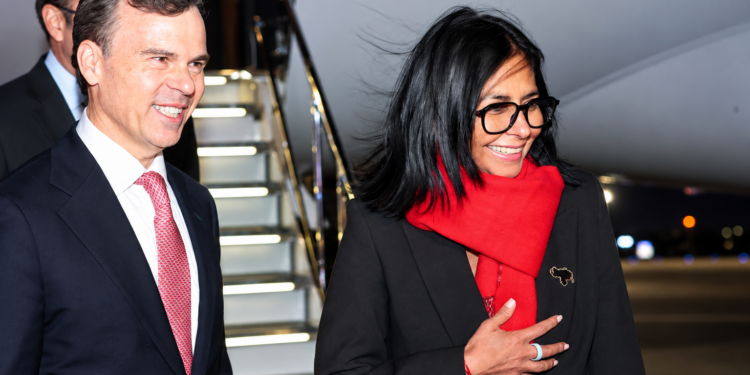 Delcy Rodríguez llega a Nueva York para participar en la Asamblea General de la ONU