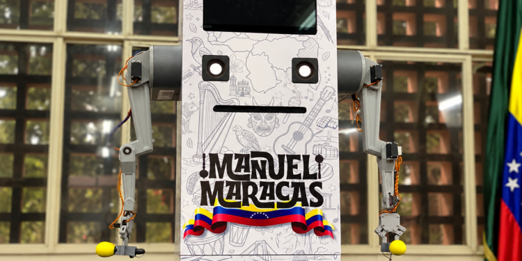 Lara: Estudiantes larenses deslumbran en la UCLA con el robot «Manuel Maracas», una innovadora apuesta de robótica y folklore